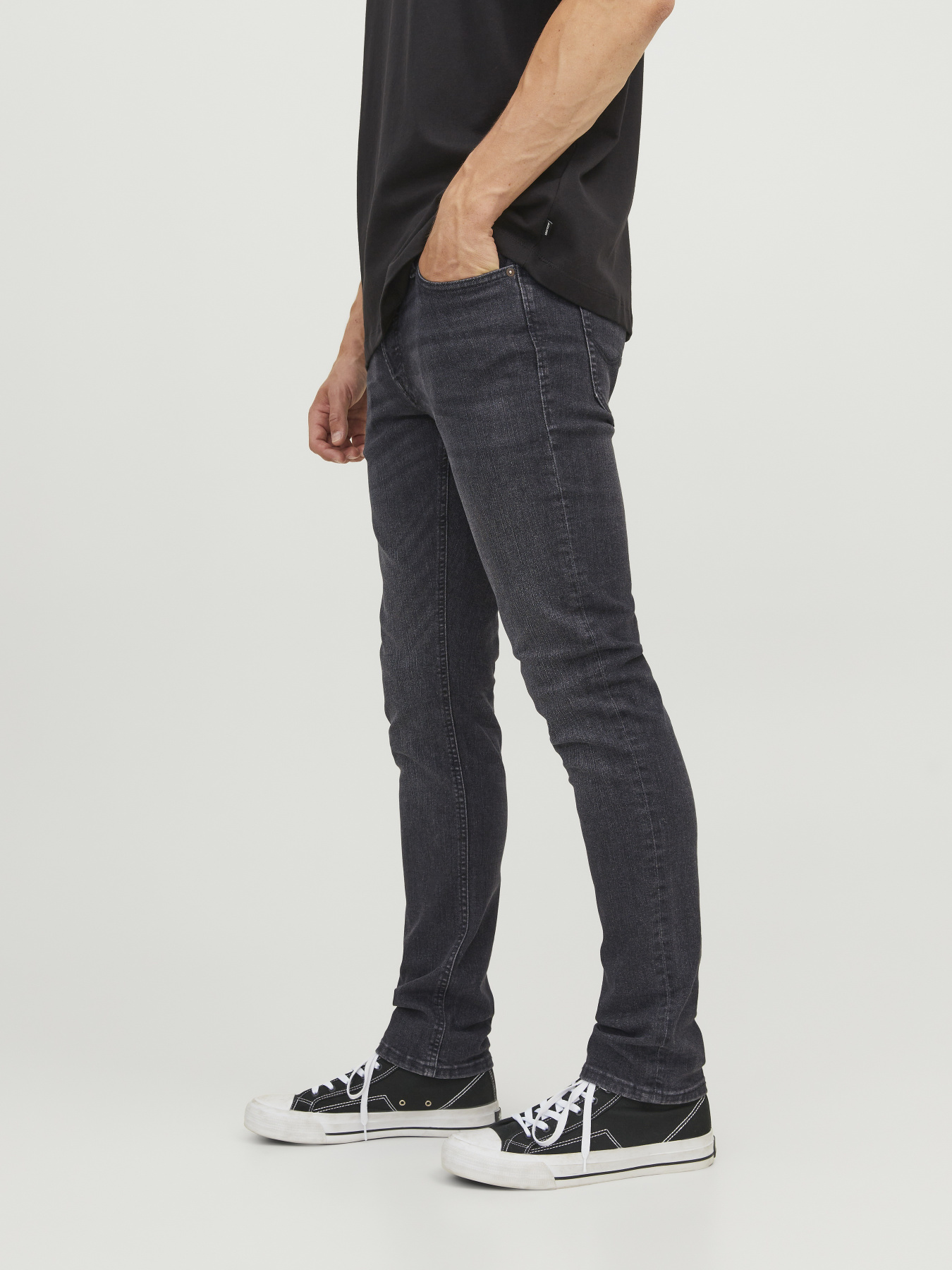 JACK & JONES модель 12243595_Black Denim Фото