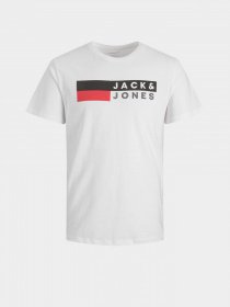Футболка JACK & JONES модель 12151955_White Фото