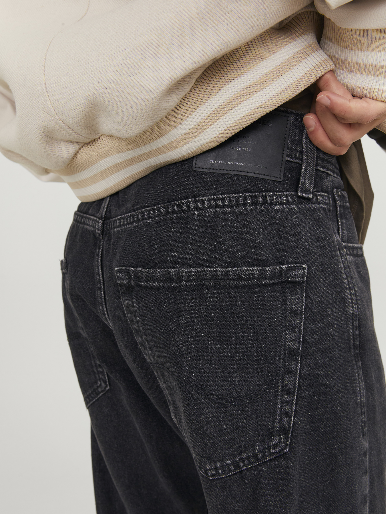 Завужені джинси JACK & JONES модель 12250230_Black Denim Фото