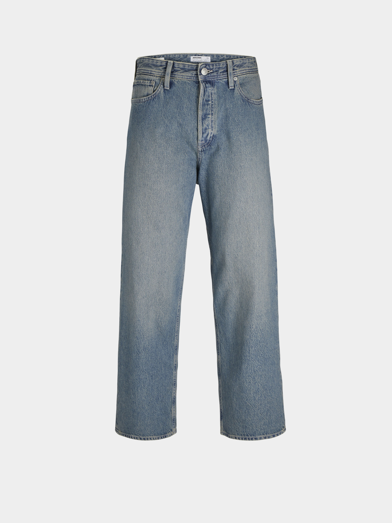 Широкие джинсы JACK & JONES модель 12259781_Blue Denim Фото