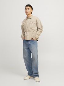 Широкие джинсы JACK & JONES модель 12259781_Blue Denim Фото