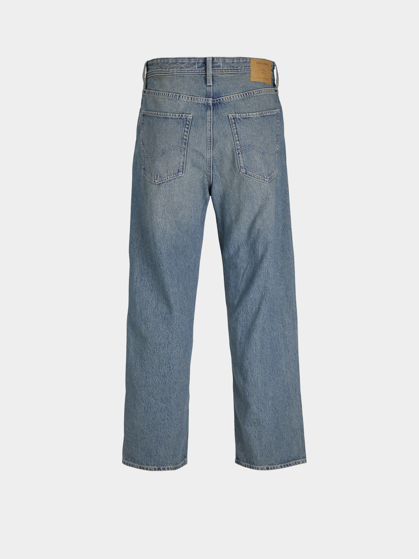 Широкие джинсы JACK & JONES модель 12259781_Blue Denim Фото