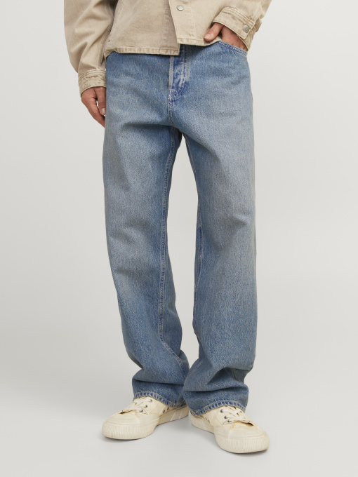Широкі джинси JACK & JONES модель 12259781_Blue Denim Фото