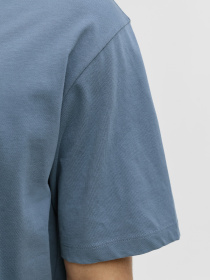 Футболка JACK & JONES модель 12268415_Blue Mirage Футболка JACK & JONES модель 12268415_Blue Mirage Фото