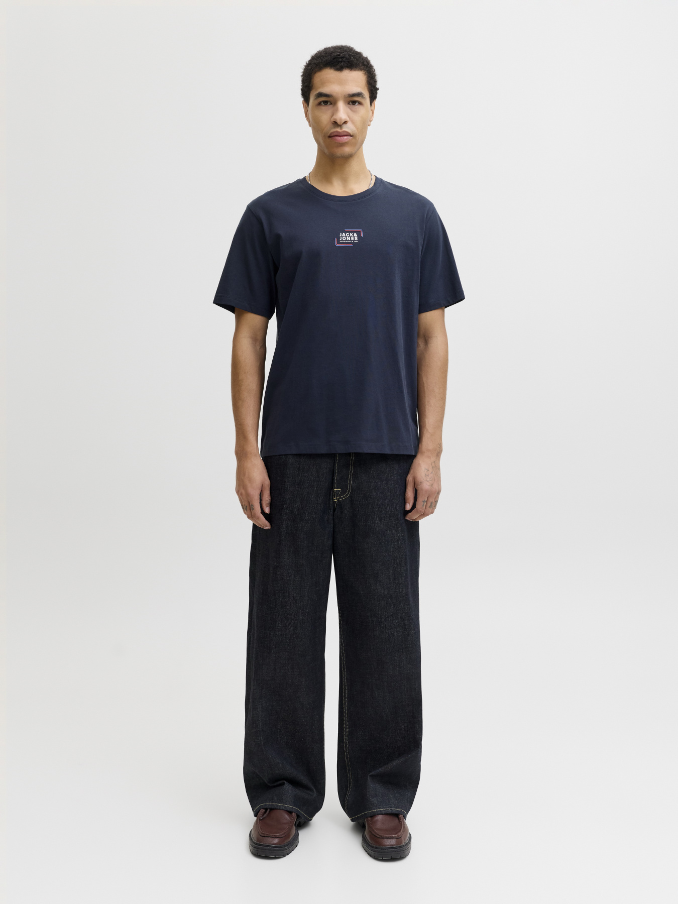 Футболка JACK & JONES модель 12268415_Navy Blazer Фото