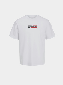 Футболка JACK & JONES модель 12268415_White Фото