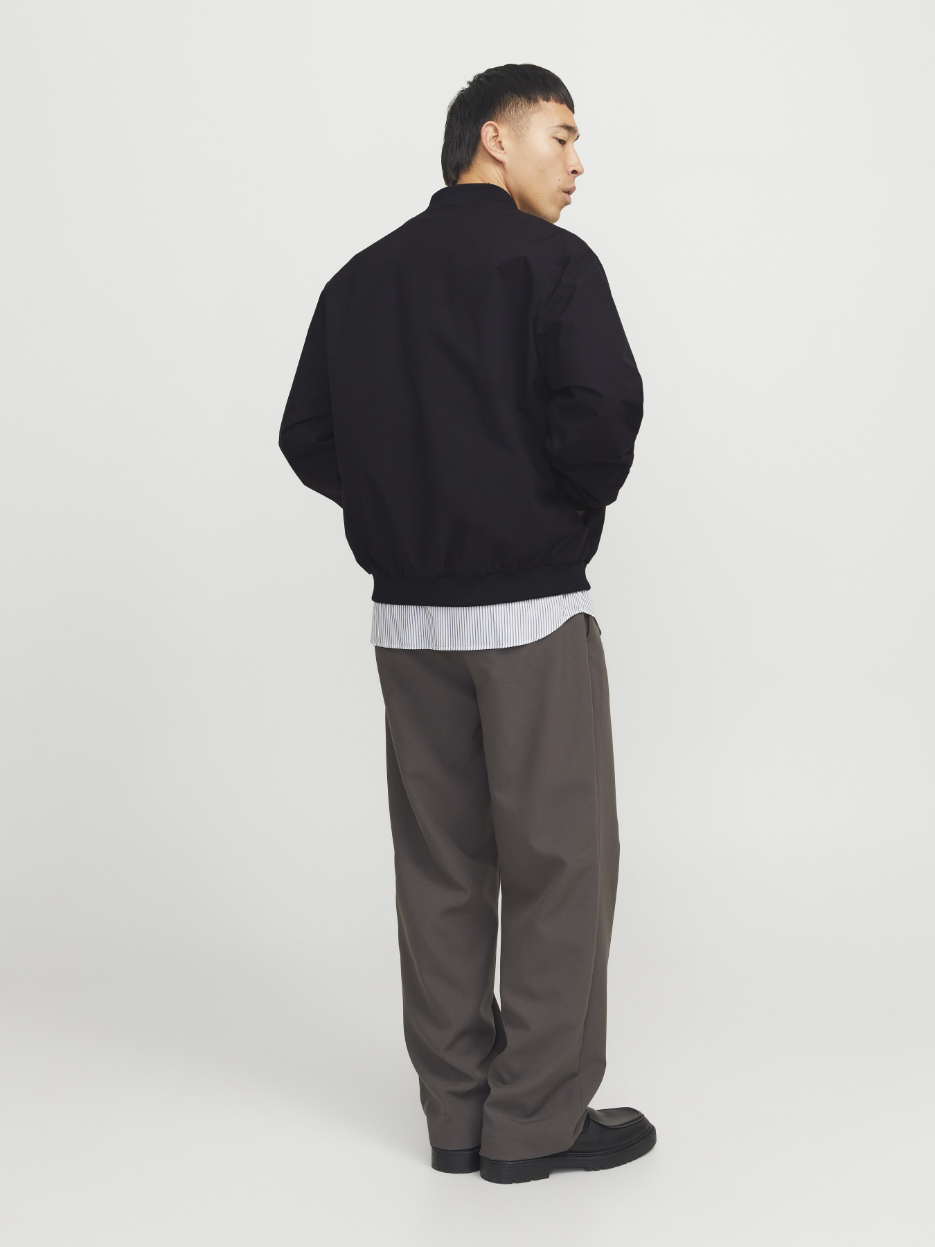 Бомбер JACK & JONES модель 12268608_Black Фото