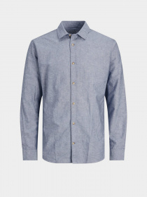 Рубашка JACK & JONES модель 12220134_Faded Denim Фото