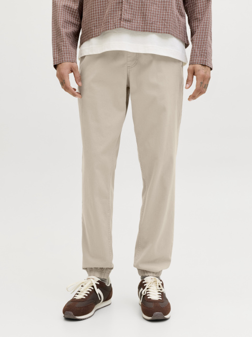 Штани JACK & JONES GORDON DYLAN JOGGER модель 12288471_String Фото