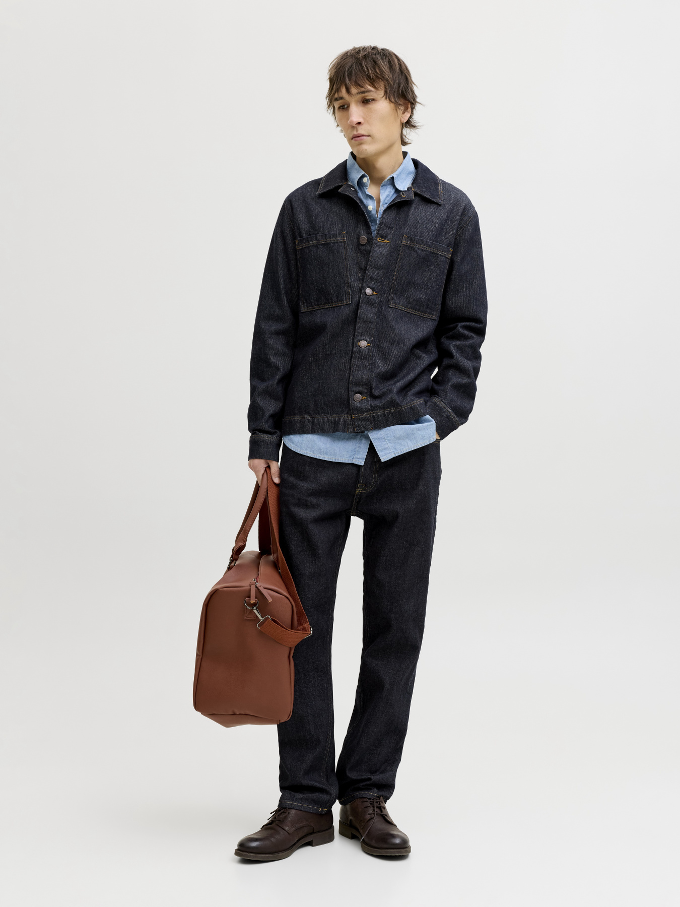 Завужені джинси JACK & JONES модель 12289104_Blue Denim Фото