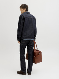 Прямі джинси JACK & JONES модель 12289104_Blue Denim Фото