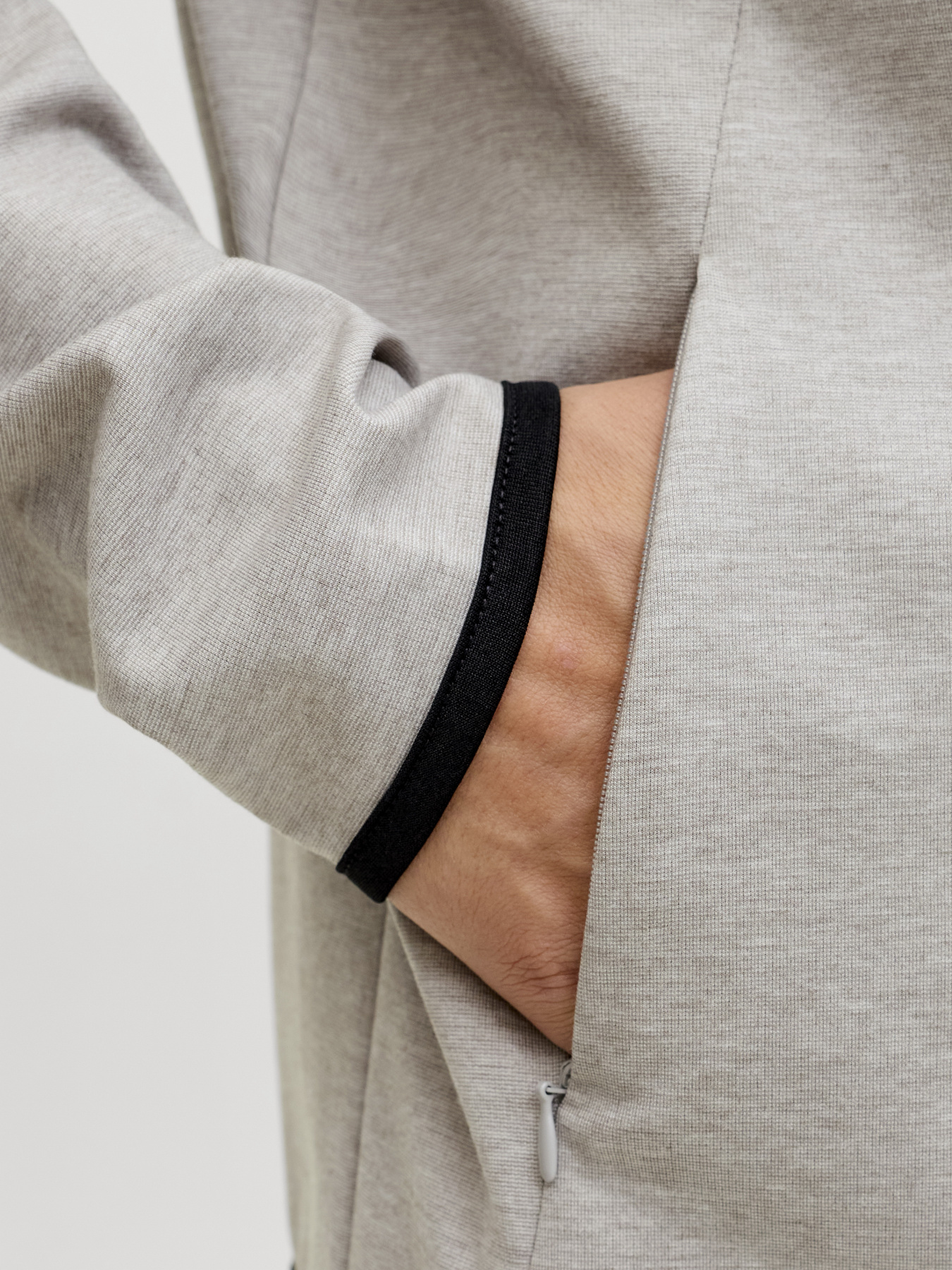 Кофта JACK & JONES модель 12289209_Light Grey Melange Фото