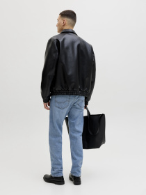 Зауженные джинсы JACK & JONES модель 12289525_Blue Denim Зауженные джинсы JACK & JONES модель 12289525_Blue Denim Фото