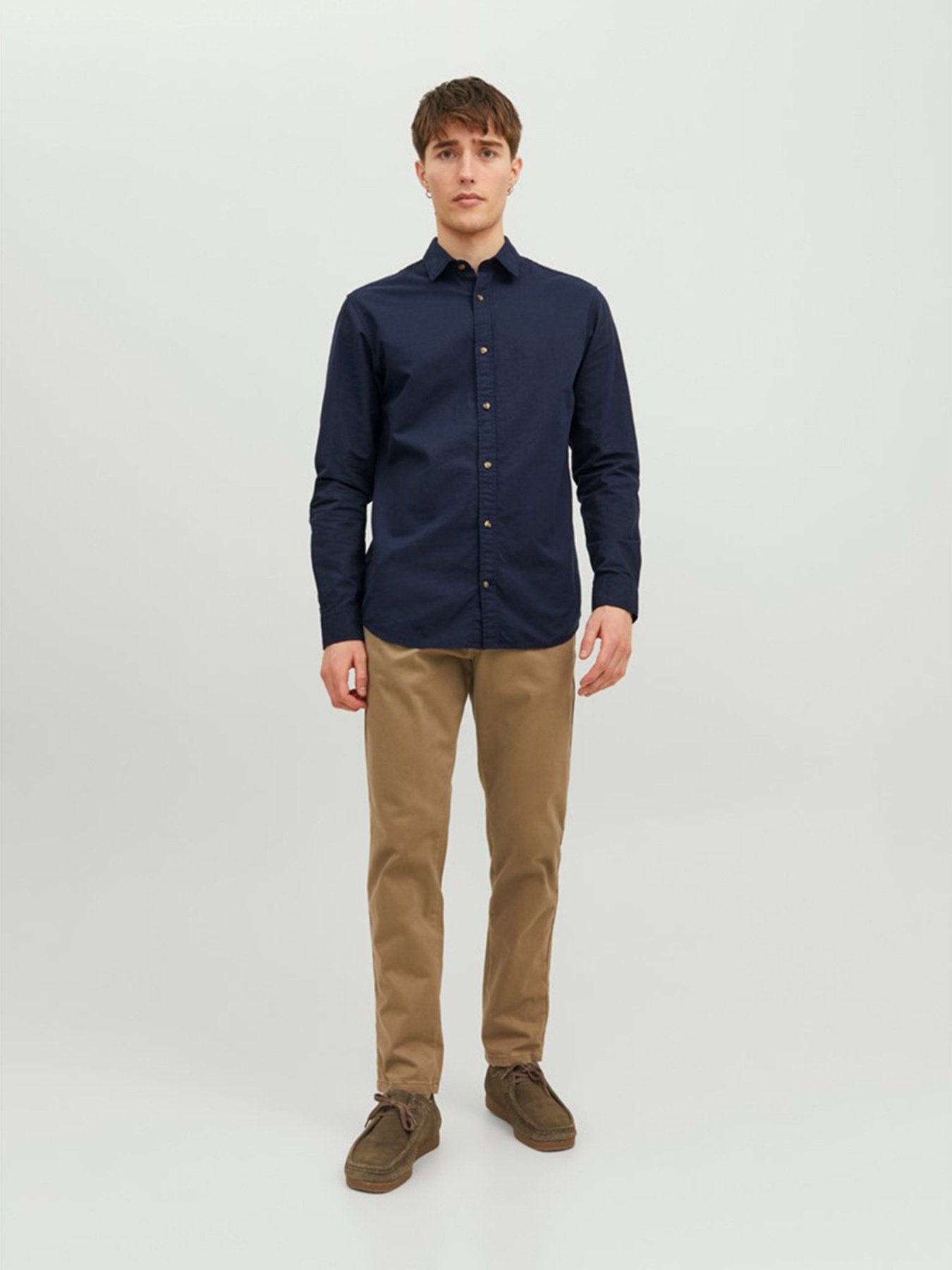 Сорочка JACK & JONES модель 12220134_Navy Blazer Фото
