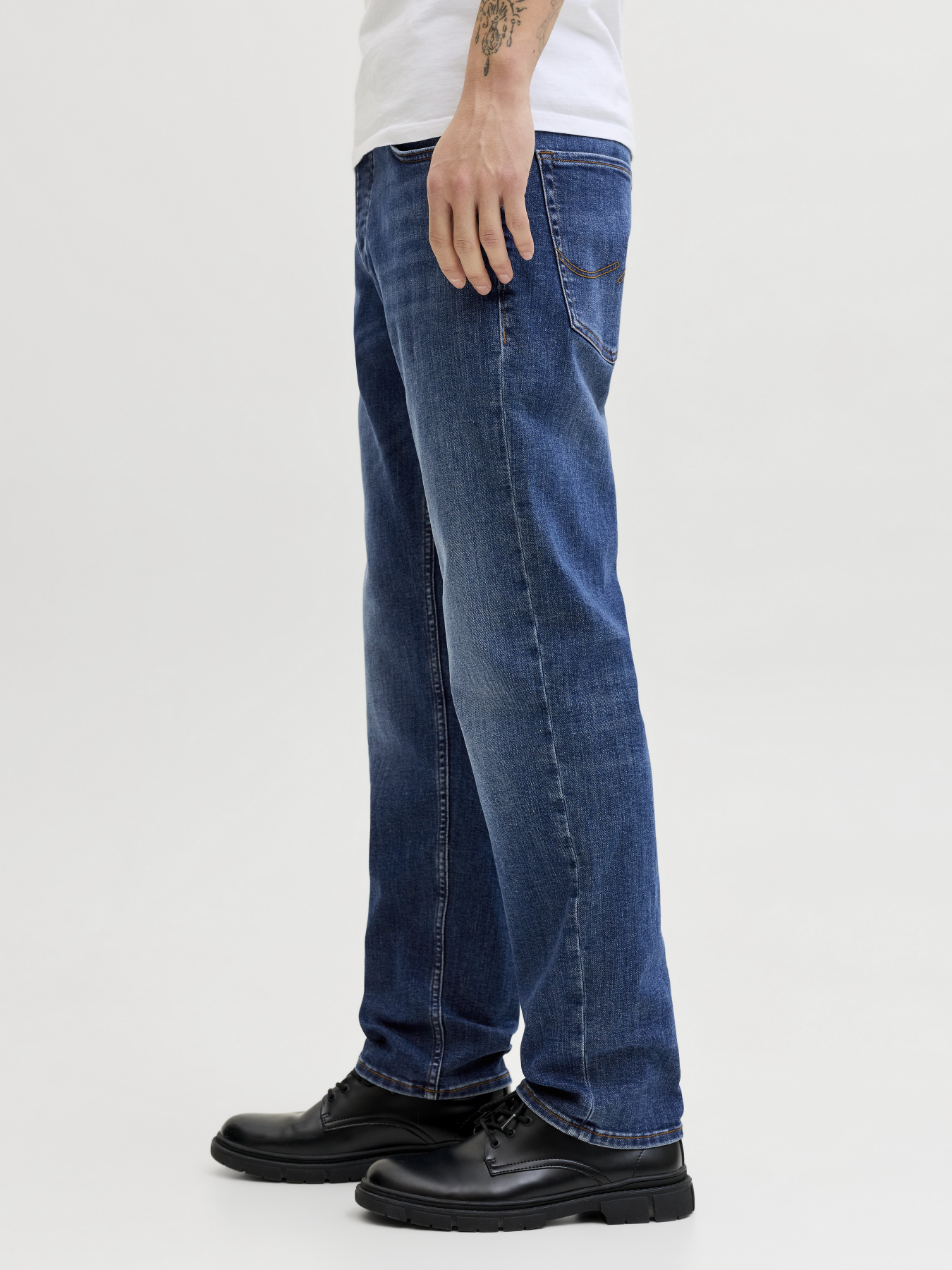 Прямі джинси JACK & JONES модель 12289829_Blue Denim Фото