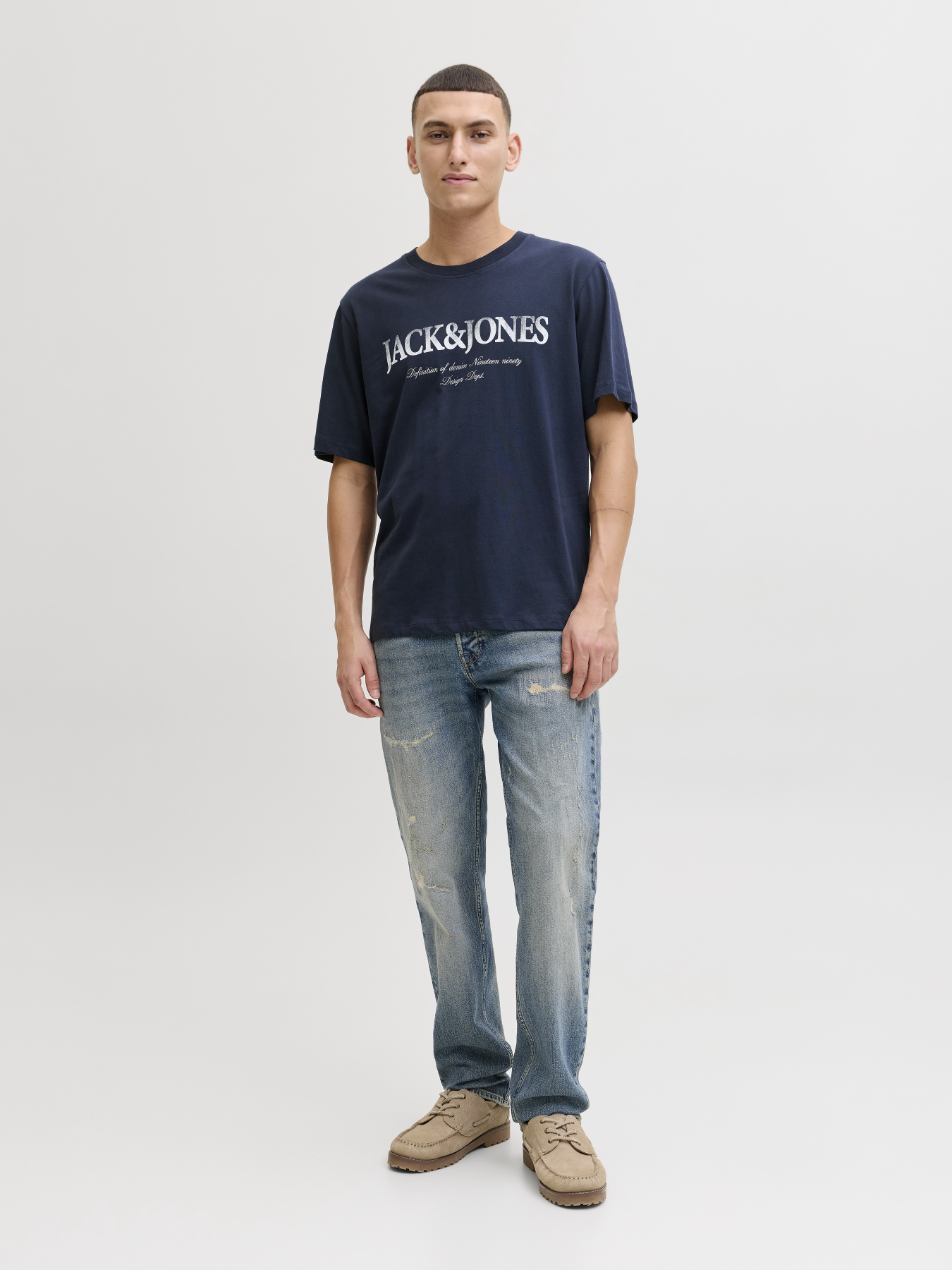 Футболка JACK & JONES модель 12290173_Navy Blazer Фото