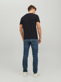 Футболка JACK & JONES модель 12220500_Black Фото