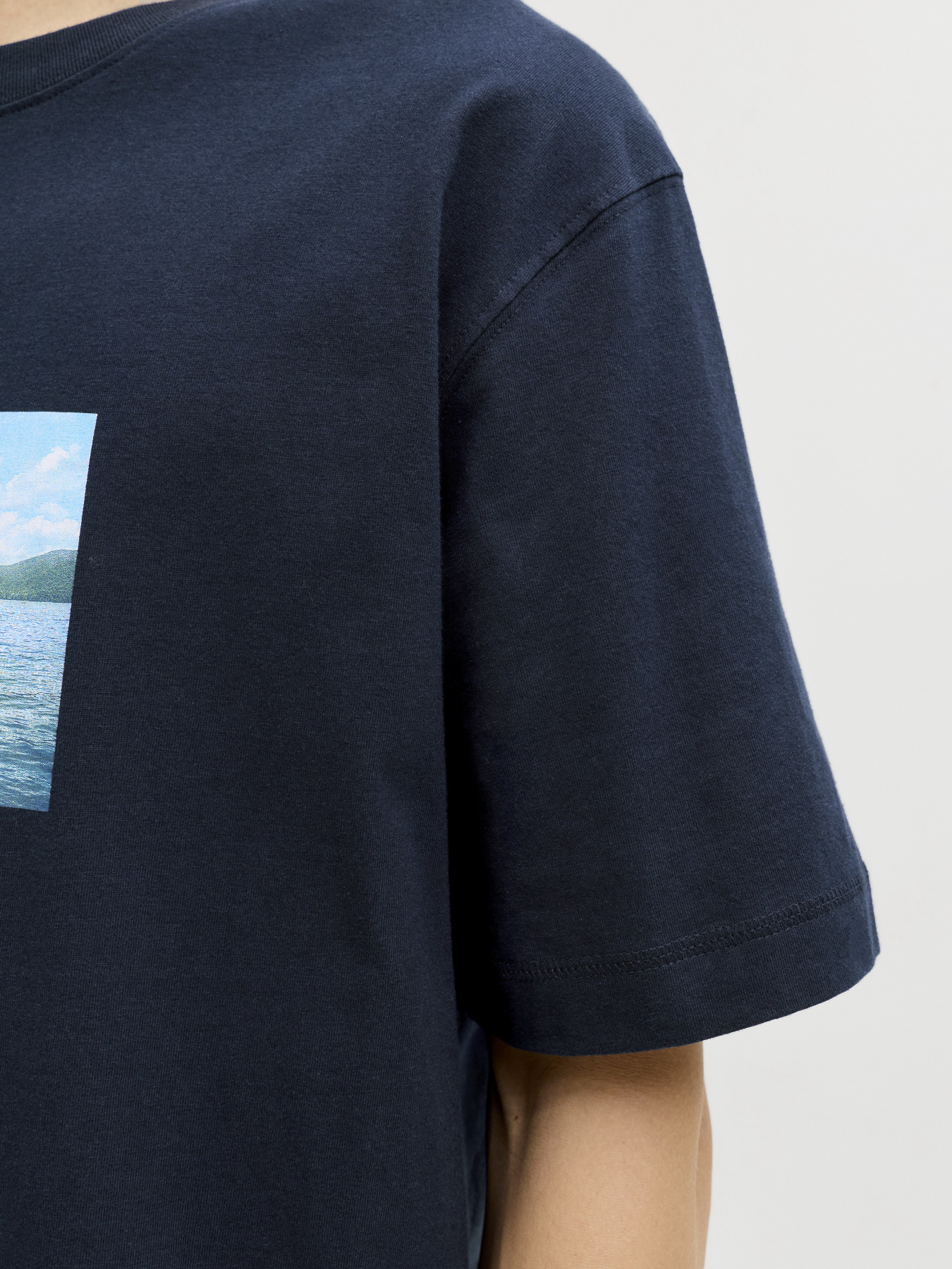 Футболка JACK & JONES модель 12291022_Sky Captain Фото