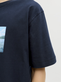 Футболка JACK & JONES модель 12291022_Sky Captain Фото