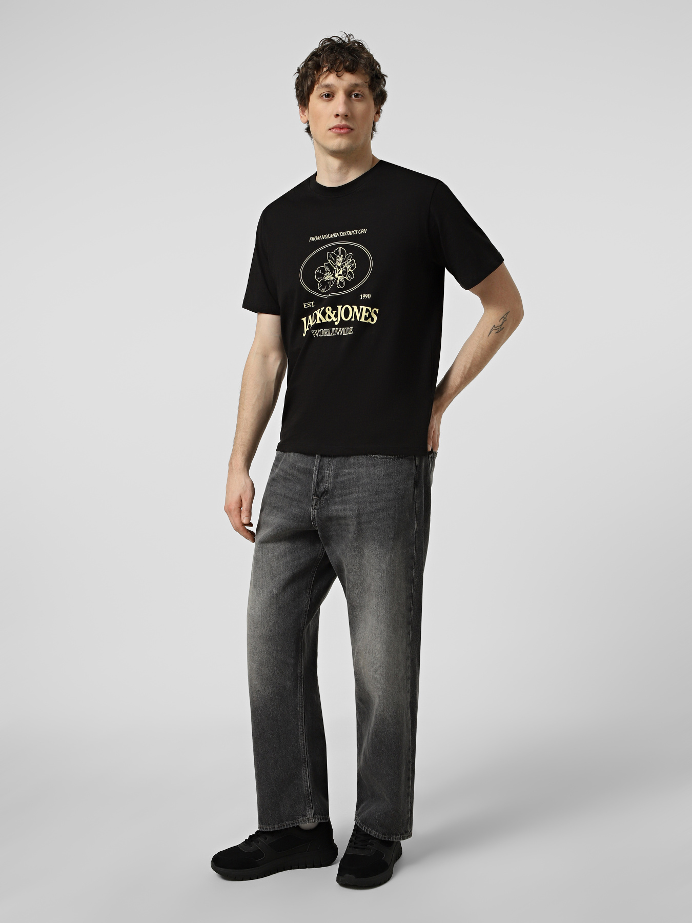 JACK & JONES 12297895_Black модель 12297895_Black JACK & JONES 12297895_Black модель 12297895_Black Фото