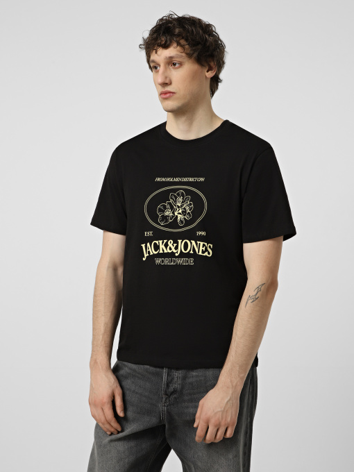 Футболка JACK & JONES модель 12297895_Black Фото