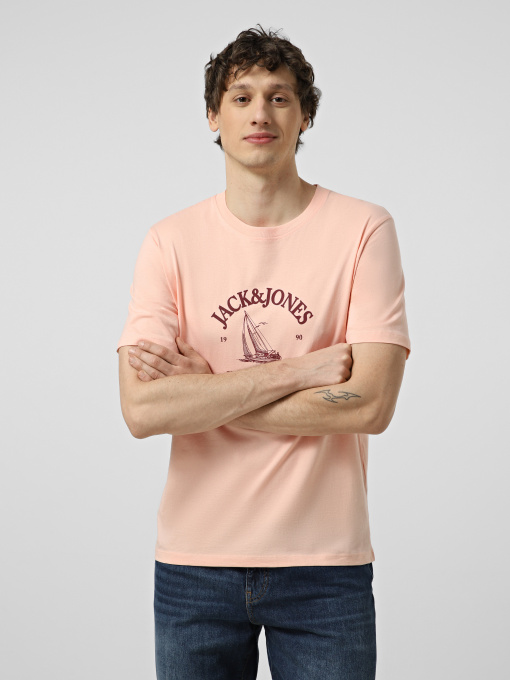Футболка JACK & JONES модель 12297895_Peach Melba Фото