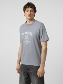 Футболки і поло JACK & JONES NANTUCKET TEE модель 12297895_Tradewinds Фото
