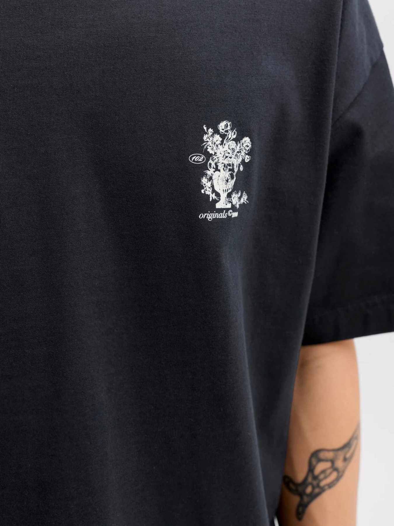 Футболка JACK & JONES модель 12291780_Black Фото