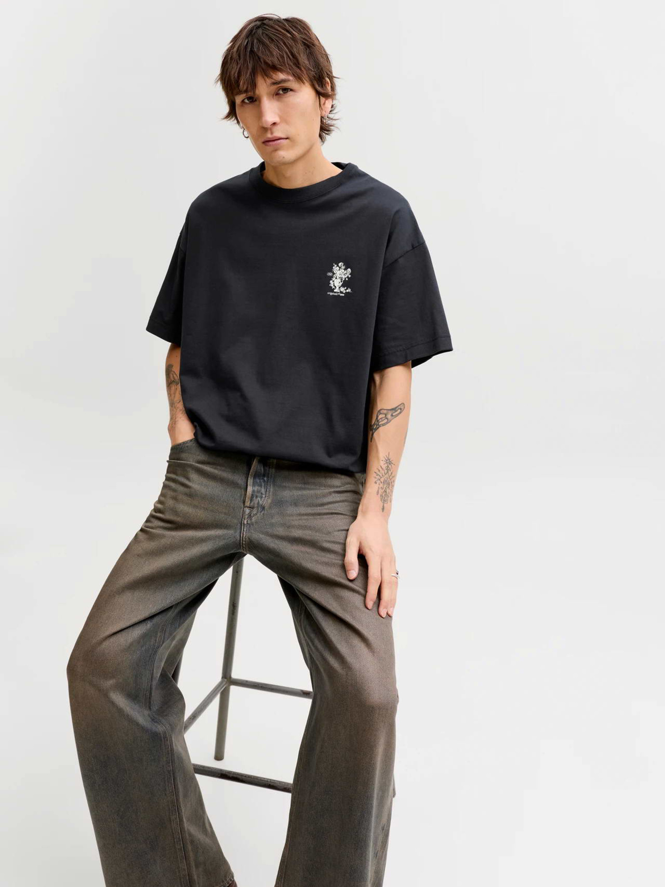 Футболка JACK & JONES модель 12291780_Black Фото