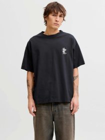 Футболки і поло JACK & JONES MAINE BACK TEE модель 12291780_Black Фото