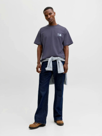 Футболка JACK & JONES модель 12291780_Odyssey Gray Фото