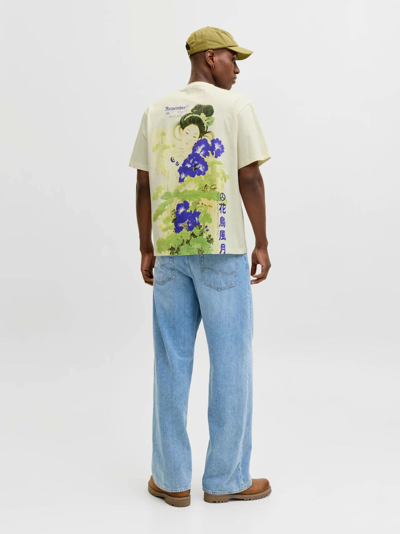 JACK & JONES модель 12293428_Antique White PURPLE AW Фото