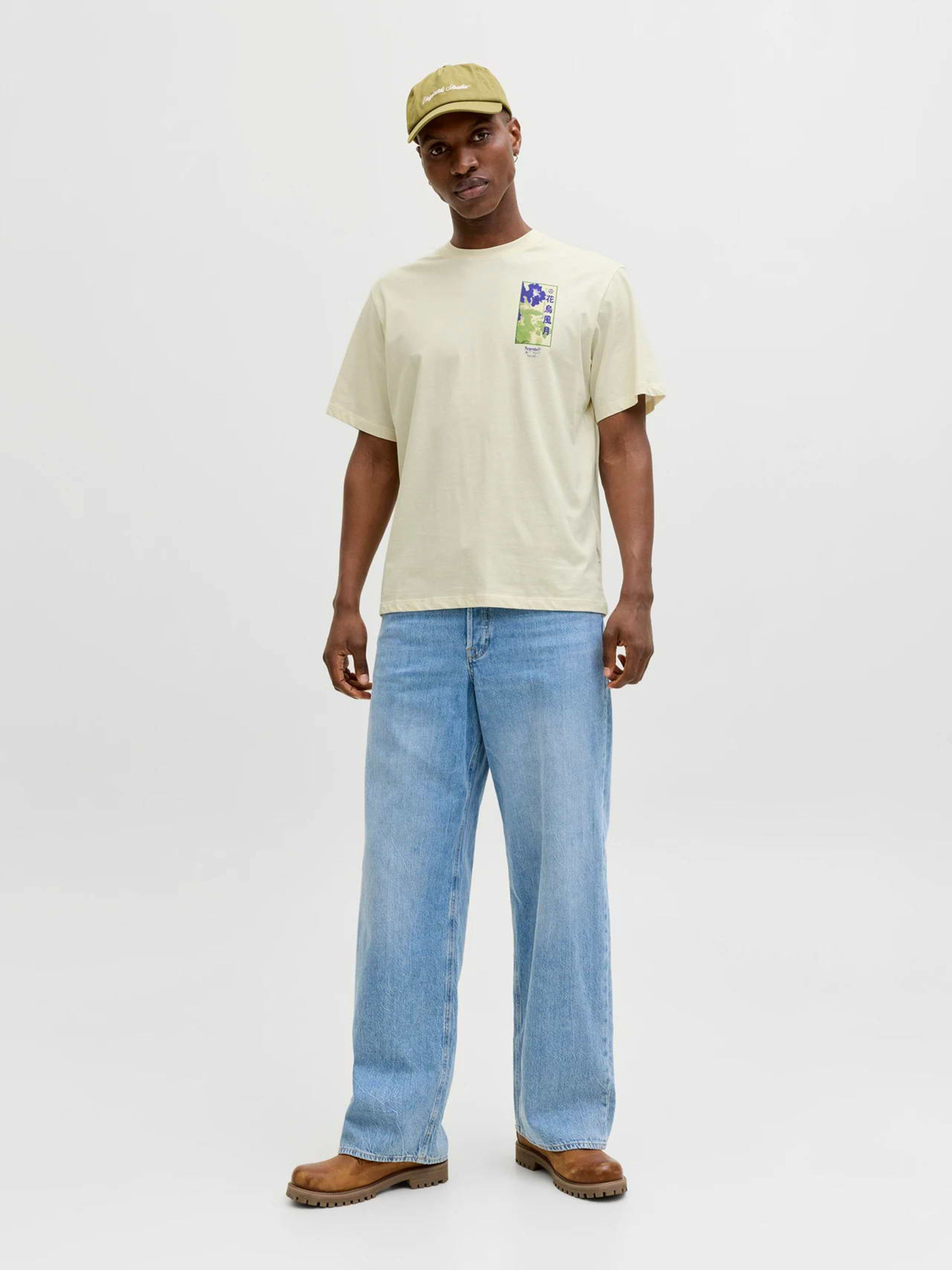 JACK & JONES модель 12293428_Antique White PURPLE AW Фото