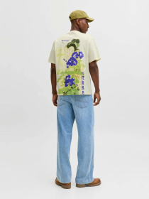 JACK & JONES модель 12293428_Antique White PURPLE AW Фото