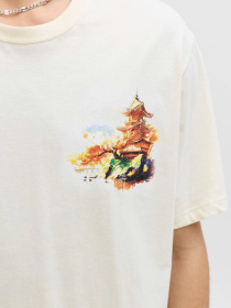 Футболка JACK & JONES модель 12293428_Antique White RED AW Футболка JACK & JONES модель 12293428_Antique White RED AW Фото