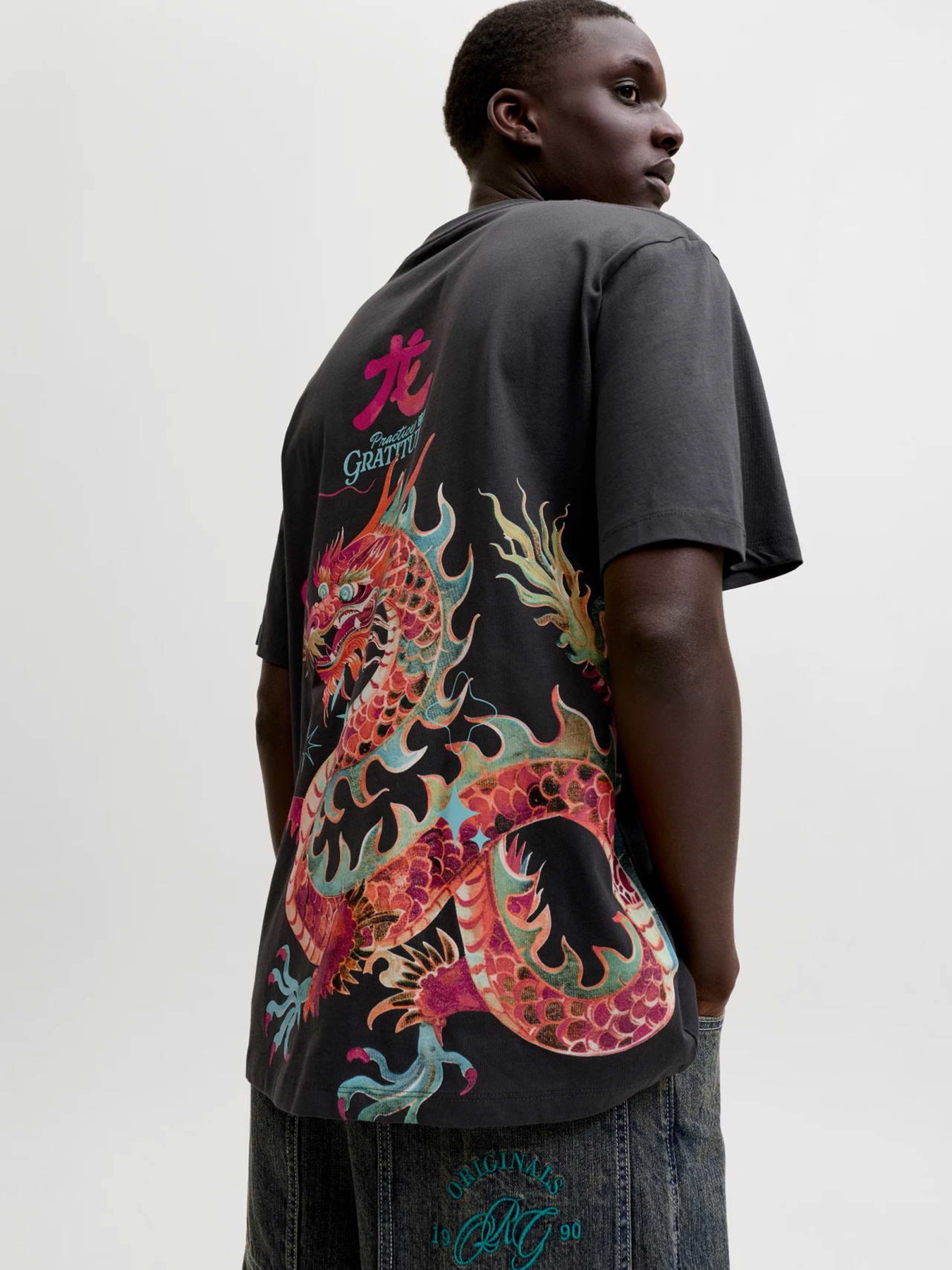 Футболка JACK & JONES модель 12293428_Phantom Фото