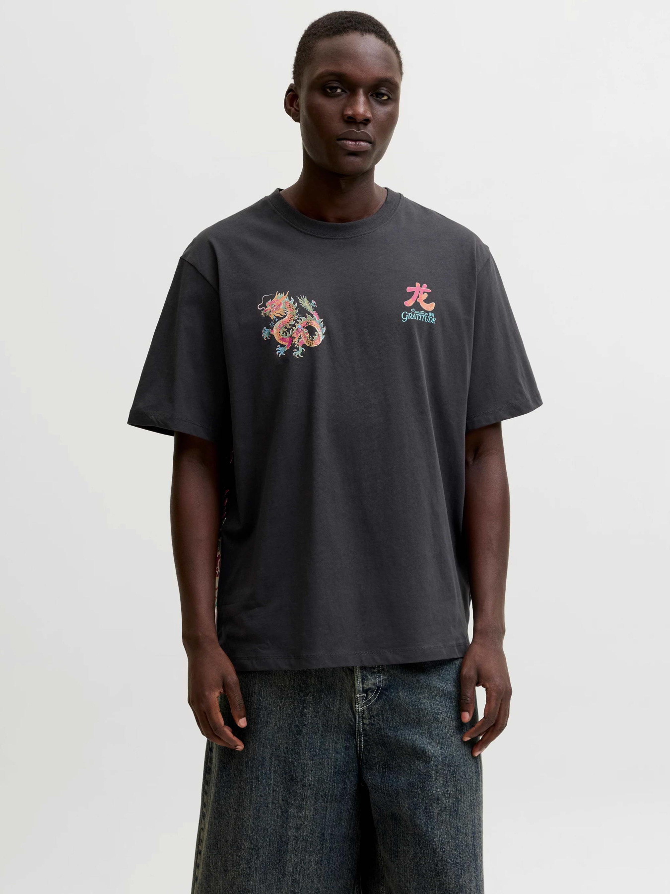 Футболка JACK & JONES модель 12293428_Phantom Фото