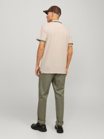 Поло JACK & JONES модель 12136668_Moonbeam PLAY Поло JACK & JONES модель 12136668_Moonbeam PLAY Фото