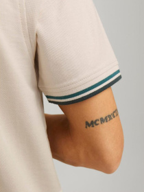 Поло JACK & JONES модель 12136668_Moonbeam PLAY Поло JACK & JONES модель 12136668_Moonbeam PLAY Фото