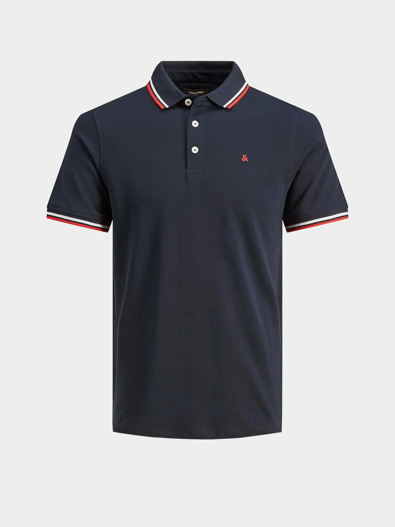 Поло JACK & JONES модель 12136668_Navy Blazer SLIM FIT Поло JACK & JONES модель 12136668_Navy Blazer SLIM FIT Фото