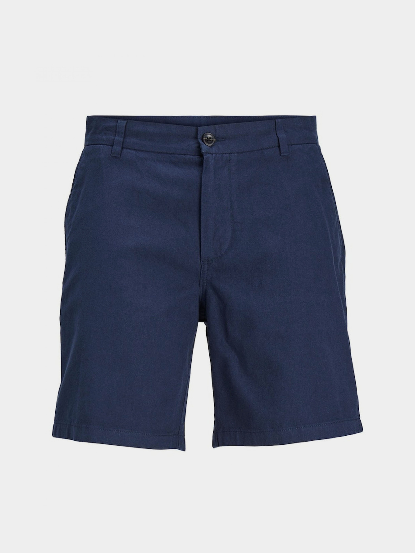 Шорты JACK & JONES STACE SUMMER LINEN BLEND SHORT модель 12248627_Navy Blazer Фото