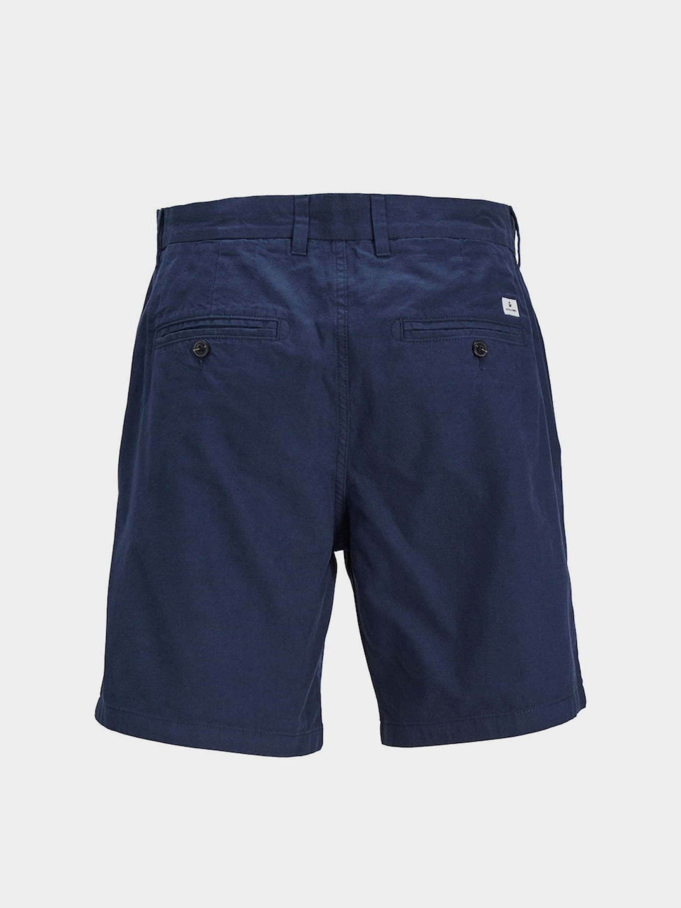 Шорты JACK & JONES STACE SUMMER LINEN BLEND SHORT модель 12248627_Navy Blazer Фото