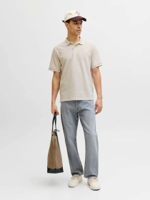 JACK & JONES 12268130_Antique White Play & Melan модель 12268130_Antique White Play & Melan Фото