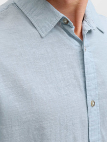 Рубашка классическая JACK & JONES модель 12289174_Celestial Blue Рубашка классическая JACK & JONES модель 12289174_Celestial Blue Фото