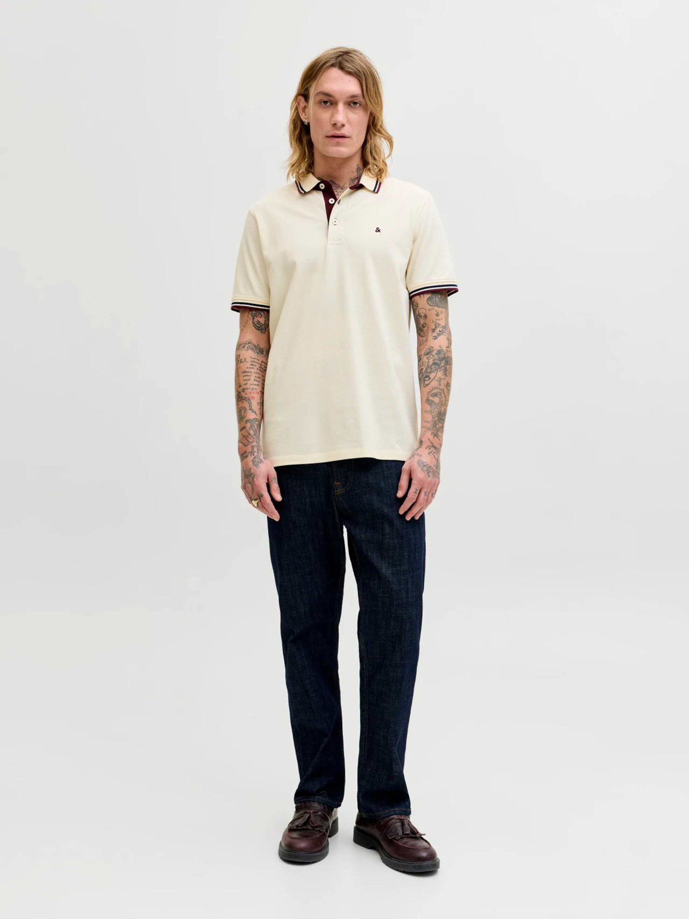 JACK & JONES модель 12291668_Antique White W. Sycamore Фото