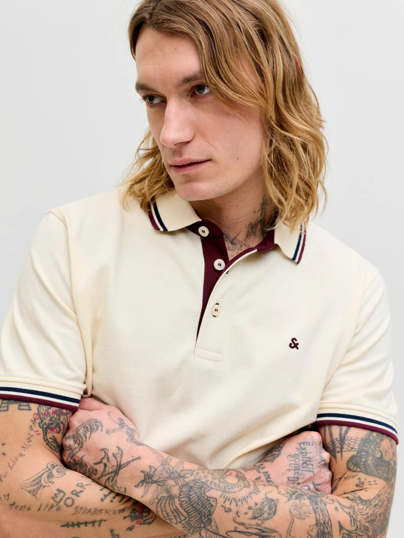 JACK & JONES модель 12291668_Antique White W. Sycamore Фото