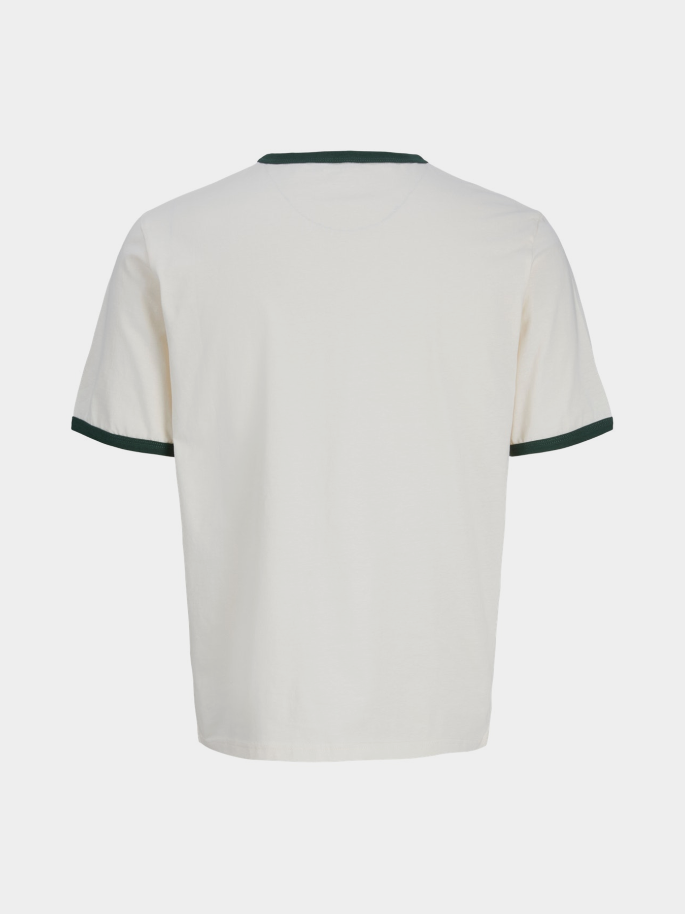 Футболки и поло JACK & JONES NANTUCKET BLANK RINGER TEE модель 12291668_Antique White W. Sycamore Фото