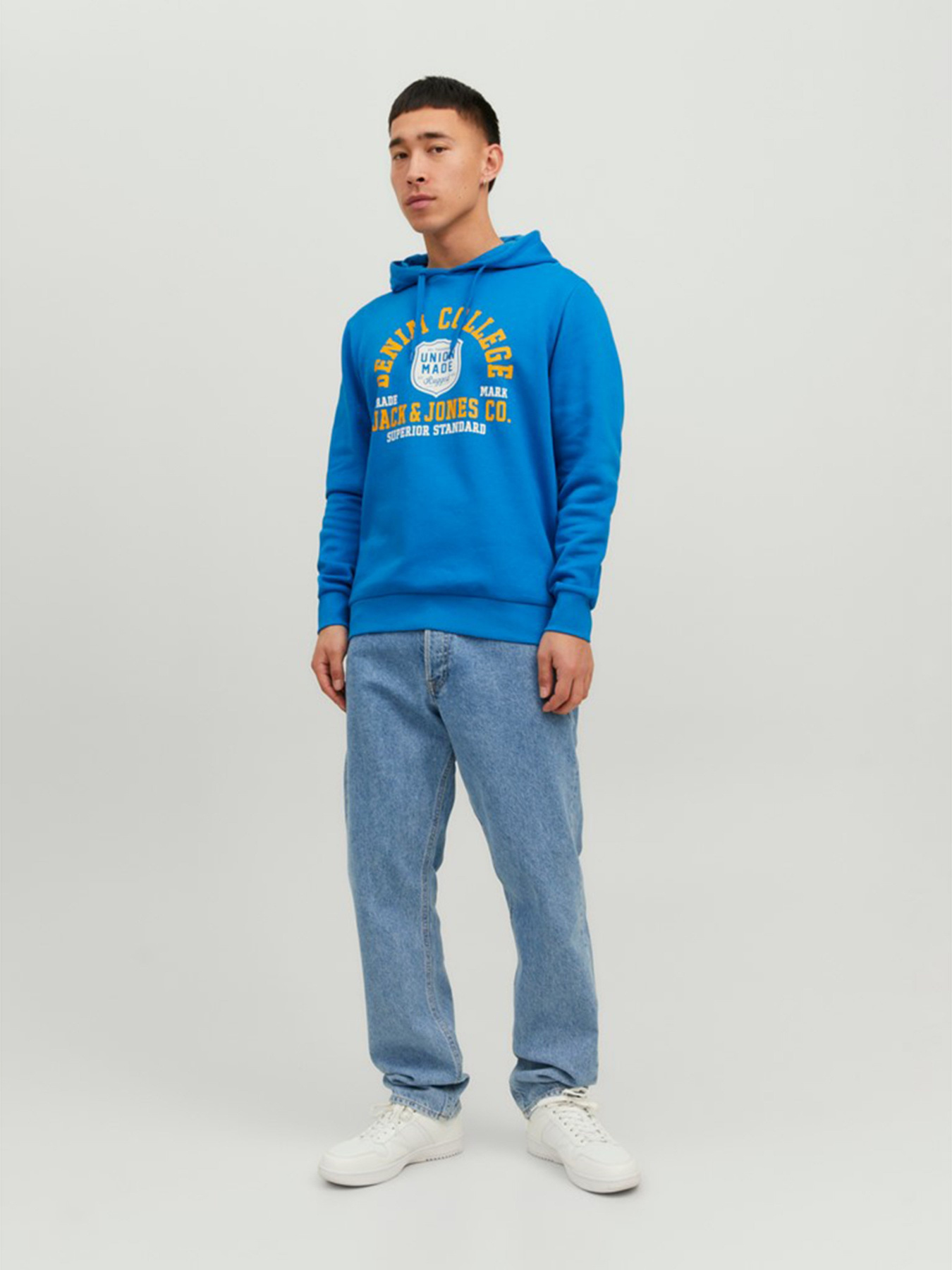 Худі JACK & JONES модель 12210824_French Blue Фото
