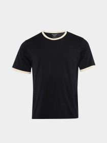 Футболки и поло JACK & JONES NANTUCKET BLANK RINGER TEE модель 12291668_Black Футболки и поло JACK & JONES NANTUCKET BLANK RINGER TEE модель 12291668_Black Фото