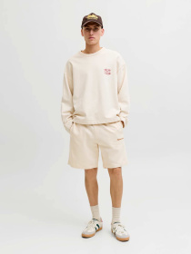 Повседневные шорты JACK & JONES модель 12292565_Antique White Повседневные шорты JACK & JONES модель 12292565_Antique White Фото